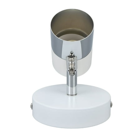 

GU10 Wall Lamp Holder 350 Degree Rotation 90 Degree Up and Down Adjustment Metal Wall Mounted Light Bulb Holder 85265V