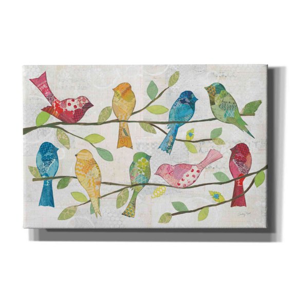 Epic Graffiti 'Catching Up VI' by Courtney Prahl, Canvas Wall Art, 60"x40"