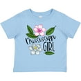 thumbnail image 3 of Inktastic Mississippi Girl Magnolia Flowers and Leaves Girls Baby T-Shirt, 3 of 5