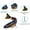 B, variant on Swimbait Lures for Bass, Trout, Crappie, Pike, Walleye, Lifelike Action Freshwater Saltwater Artificial Fishing Bait, Artificial Predator Bait with Hooks, Fishing Accessories