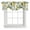 Lemon Yellow, variant on Tie Up Valances for Windows, Yellow Lemon Adjustable Valance Curtains Window Treatment for Living Room/Bedroom, Green Leaf Blue Flower Tropical Fruit Rod Pocket Kitchen Curtains & Drapes 60x18 Inch