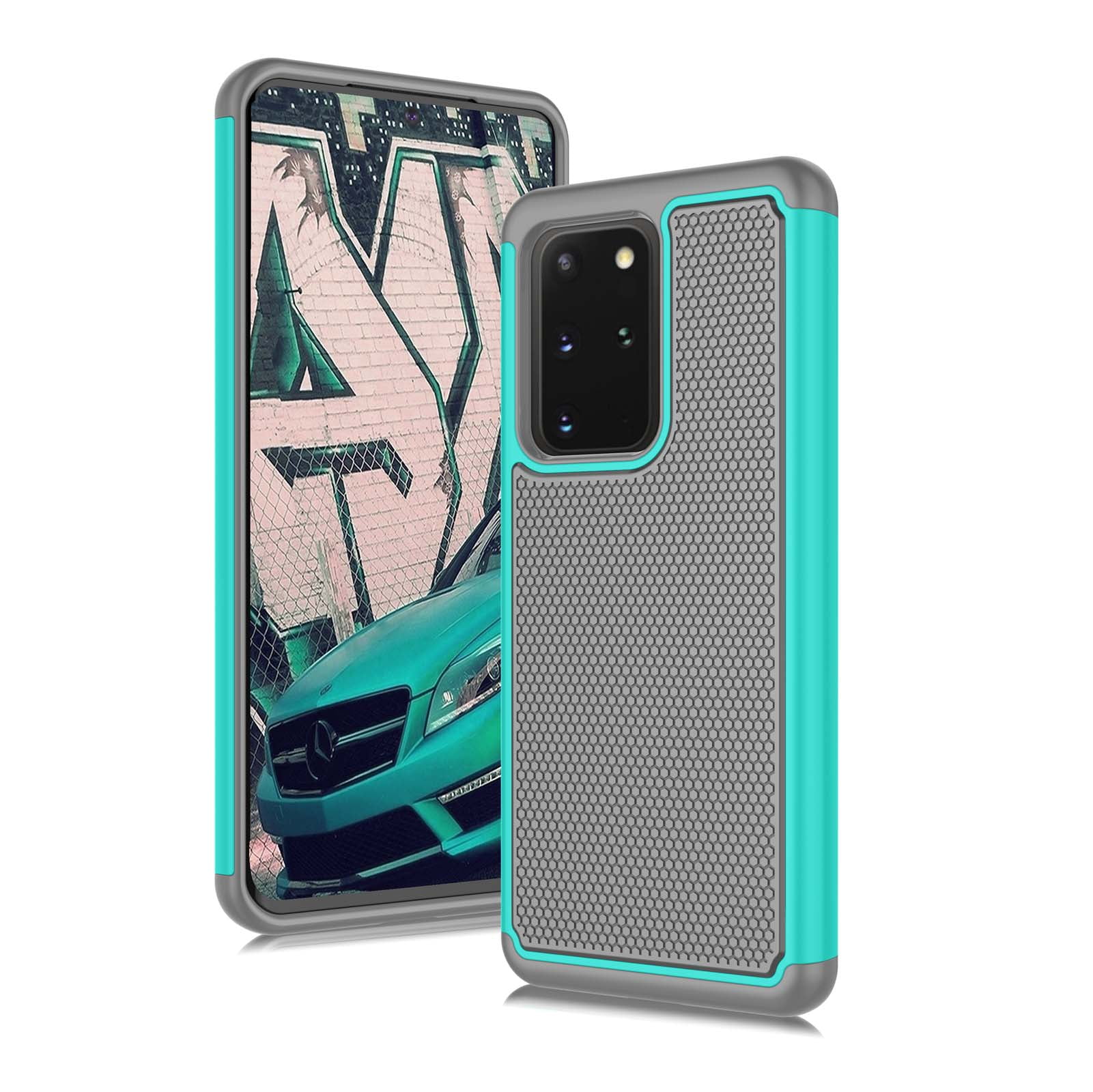 Galaxy S20 Case, Case Cover for Samsung S20, Njjex Shock Absorbing Dual Layer Silicone & Plastic