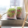 thumbnail image 6 of LALILO Throw Pillow Covers Inspirational Quote Life Positive Cushion Cover 18" x 18", 2 Pack, 6 of 6