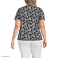 thumbnail image 2 of Lands' End Women's Supima Crew Neck T-Shirt, 2 of 3
