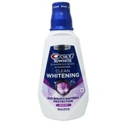 Crest 3D White Luxe Glamorous White Multi-Care Whitening Mouthwash, Fresh Mint 32 oz (Pack of 6)
