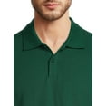 thumbnail image 3 of Wonder Nation Young Mens School Uniform Short Sleeve Pique Polo Shirt, Sizes S-XL, 3 of 5