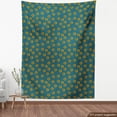 thumbnail image 3 of Ambesonne Sunflower Fabric by the Yard Upholstery, Nature Style, 10 Yards, Dark Teal Yellow, 3 of 4