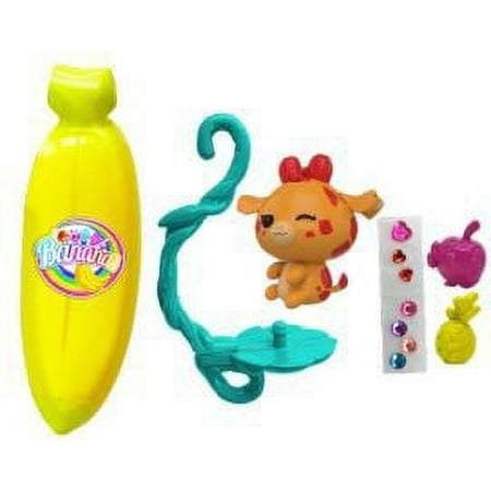 BANANAS Singles Peel to Reveal Squishy Animals Random Blind Box, 2-Pack
