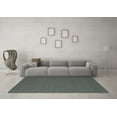 thumbnail image 3 of Ahgly Company Indoor Rectangle Abstract Turquoise Blue Contemporary Area Rugs, 8' x 12', 3 of 4