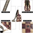 thumbnail image 6 of FORMRS Womens Crossbody Sling Bag Travel Daypack Shoulder Chest Backpack, Star Spangled Squares, 6 of 7