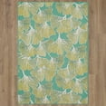 thumbnail image 2 of Mohawk Home Jade Butterfly Outdoor Area Rug, Lime Green, 8' x 10', 2 of 9