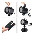 thumbnail image 4 of HAOAN Christmas Projector Lights, Upgraded 12 Slides Waterproof IP65 Outdoor Landscape 4.2W Motion LED Projection Lights, 8.2ft Power Cable for Decoration Lighting on Holiday, 4 of 7