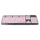 thumbnail image 4 of Teclado USB con cable ultrafino de dibujos animados para ordenador portátil de oficina en casa Universal (negro y rosa), 4 of 8