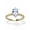 18k Gold-Plated, variant on 2 TCW Marquise Cubic Zirconia 18k Yellow Gold-Plated or Silvertone Solitaire Engagement Ring