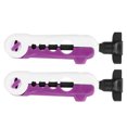 thumbnail image 1 of Mini Fishing Line Spooler, 2PCS Adjustable ABS Fishing Line Winder Machine Mini Bobbin Reel Accessories, 1 of 8
