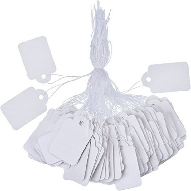 white marking tags price tags price labels display tags with hanging
