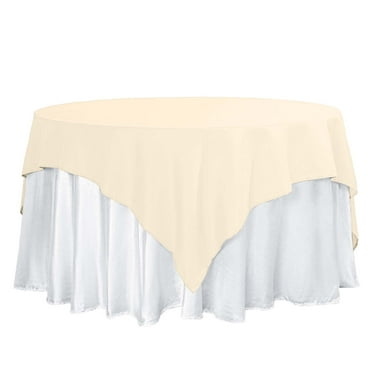 Efavormart 54x54" NAVY BLUE Wholesale Linens Seamless Polyester Square ...