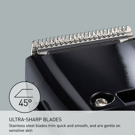 Panasonic Cordless Men's Beard Trimmer with 19 Length Settings, Washable, Rechargeable - ER-GB42-K