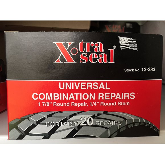 Xtra-Seal - Quill Seal Patch Plug 1 7/8 Rnd 1/4 Stem Box 20 (TI602)