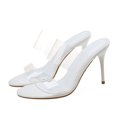 thumbnail image 1 of 1 par de sandalias de tacón alto de estilo fresco, sandalias de moda elegantes, zapatos de mujer, 1 of 6