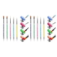 thumbnail image 1 of tamizeot 5pcs/set Double Ended Brushes For Nail Art Point Drill And Dotting Tools 2Set, 1 of 6