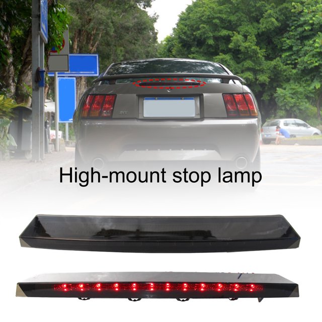 Gwong Autos Luz de freno de la cola Exquisita mano de obra anti-corrosión LED luz trasera de alta posición LED de freno LED 1R3Z13A613AB PARA FORD MUSTANG 1999-2004 Gwong 24012564