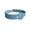 Peacock blue, variant on Leather Collar Collar Pet Dog Collar Tracking Full Grain Cowhide Detachable