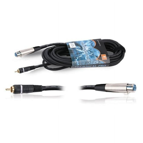 RCA to XLR Female Audio Cables