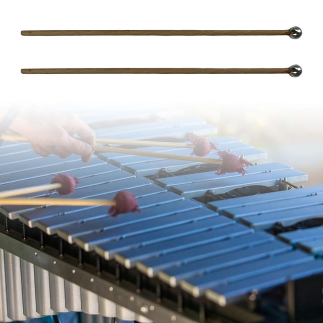 2 uds mazo Glockenspiel Hugo Mazo de percusión