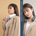 thumbnail image 2 of Bladeless Neck Fan Portable Cooler Usb Rechargeable 3000ma Cooling Neckband -eb-, 2 of 4