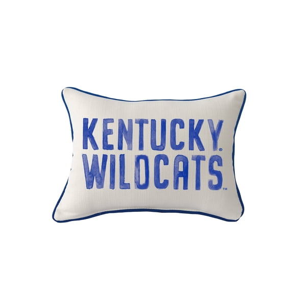 Little Birdie Kentucky Wildcats Rectangular Piped Pillow