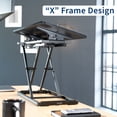 thumbnail image 3 of VIVO Black 30" Tilting Keyboard Riser, 3 of 8