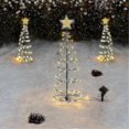 thumbnail image 3 of Solar Led Christmas Tree Light Outdoor Christmas Decoration Garden Luminous Snow Lamp, 3 of 3