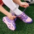 thumbnail image 5 of Tacos de Fútbol DREAM PAIRS Juvenil para Césped Firme Rosa/Púrpura, 5 of 5