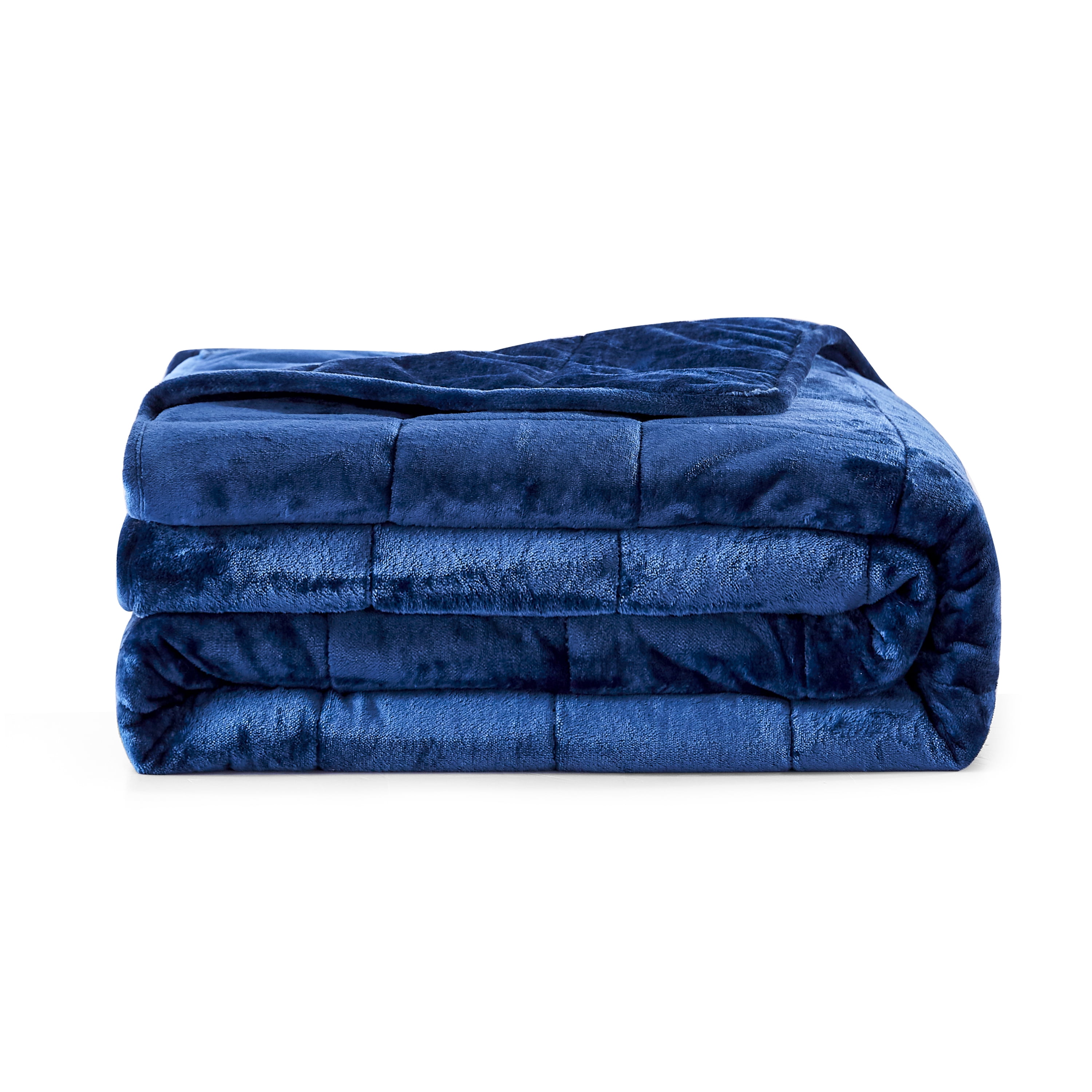 Sutton Home Fashions 20 lbs Weighted Comforter Twin 66"x86", Navy