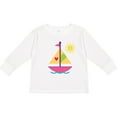 thumbnail image 3 of Inktastic Sailboat Girls Sailing Girls Long Sleeve Toddler T-Shirt, 3 of 5