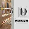 thumbnail image 3 of Bed/Bath Pocket Door Lock, Satin Nickel, Sliding Pocket Door Latch, 3 of 5