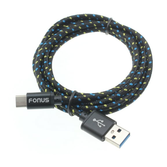 Type-C 6ft USB Cable for Samsung Galaxy A23 5G Phone - Charger Cord Power Wire USB-C Long Y1X Compatible With Galaxy A23 5G Model