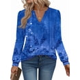 thumbnail image 2 of Fantaslook Womens Tops Long Sleeve V Neck Blouses Business Casual Shirts Fall Fashion Dressy Tops, 2 of 8