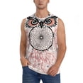 thumbnail image 1 of Balery Dreamcatcher With Owl Camisetas sin mangas para hombre, absorbe la humedad y protege contra el mal olor.-Medium, 1 of 7