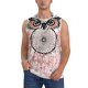 thumbnail image 1 of Balery Dreamcatcher With Owl Camisetas sin mangas para hombre, absorbe la humedad y protege contra el mal olor.-3X-Large, 1 of 7