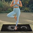 thumbnail image 5 of XYZCANDO Car Seat Cover Towel Long Term Use Car Towel Cushion Cover for Swimming Running Beach, Car Seat Cover Protector Washable, Sun and Moon Pattern, 5 of 11