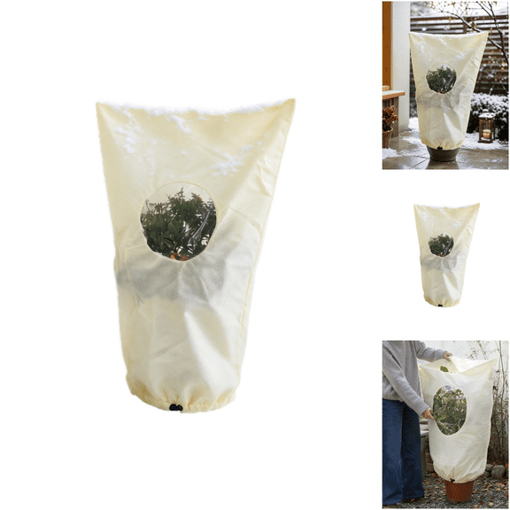 Belvizo Plant Covers with Clear Window for Freeze Protection Outdoor Plants Trees Shrubs and Winter Garden Use