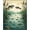 Teal Green Bronze Cream, Pattern 9, variant on ODIKA 8'x10' Washable Area Rug Non-Slip Chair-Friendly Mat Fish Fishing Bass Lake Vintage Lure Cabin Motif Tackle Border for Dining Room, Large Office, Lounge