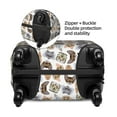 thumbnail image 4 of Xecao Cute Cats print Elastic Luggage Cover, with double-sided print , is perfect for travel, business, and daily use, 4 of 9