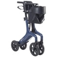 thumbnail image 4 of Drive Medical AeroWalk Ultra-Lite Rollator, Standard, Blue, 4 of 6