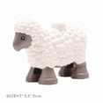thumbnail image 4 of Big Building Blocks Cute Animals Accessories Cow Horse Sheep Model Compatible bricks Farm Assemble Educational Toys For Children, 4 of 10