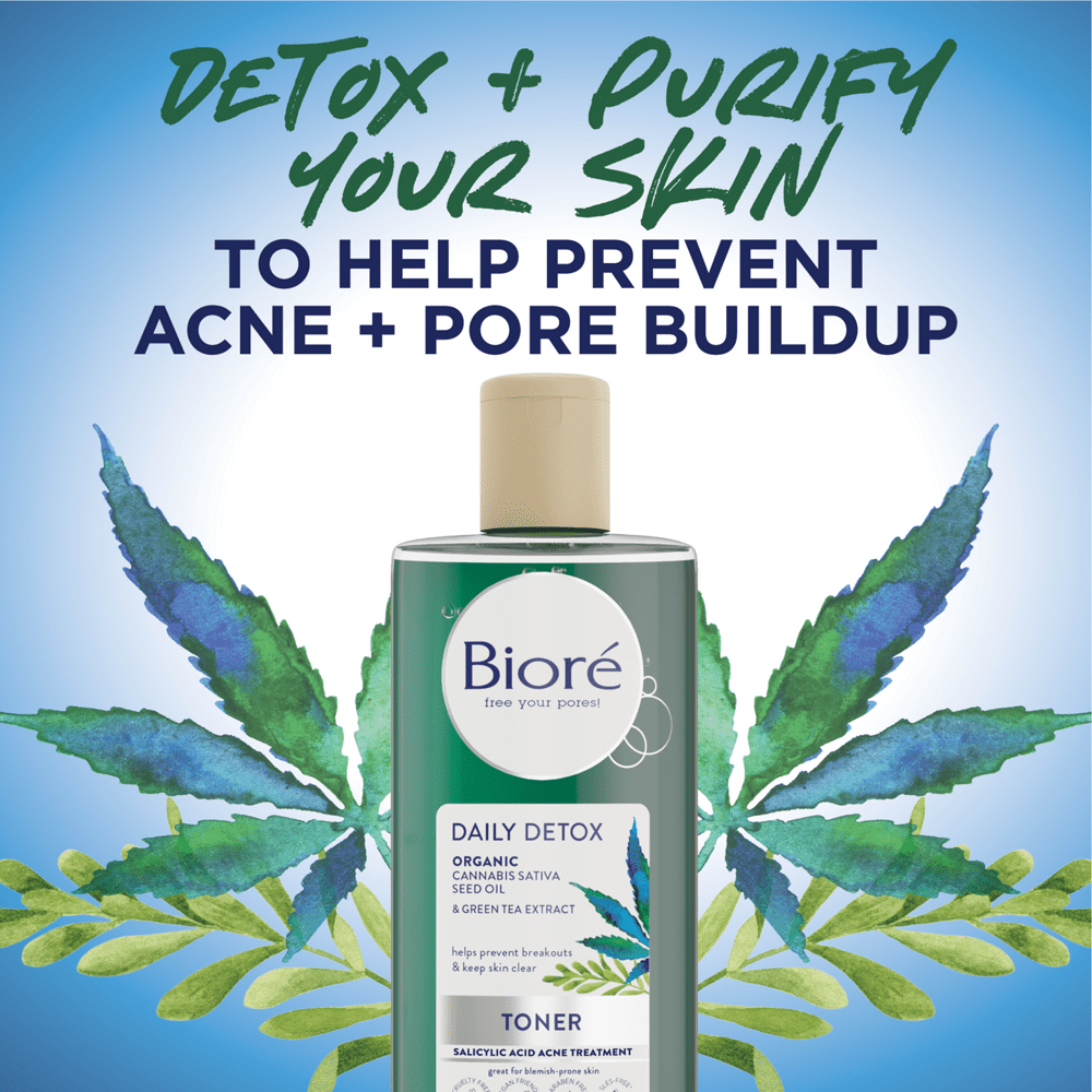 biore daily detox toner