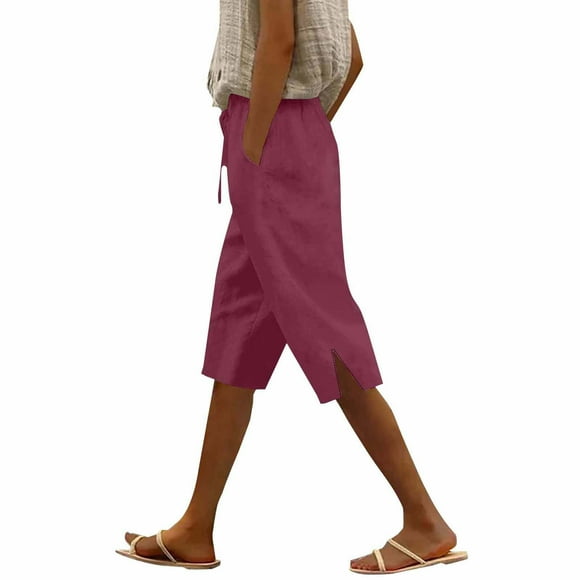 Uqiangy Gauze Pants For Women Linen Pants For Women Lightweight Summer Pants Women Light Weight Pants For Women Summer Pants For Women 2025 Womens Seersucker Pants Cotton Pants For Women 2XL
