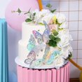 thumbnail image 4 of SZTXJ 3D Butterfly Wall Decor, 72 Pieces 3 Sizes 3 Styles, Removable Stickers Wall Decor Bedroom Mural for Party Cake Decoration Metallic Fridge Stick, 4 of 4